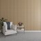 Ekena Millwork 48H x 3/8T Adjustable Wood Slat Wall Panel Kit w/ 4W Slats, Maple contains 11 Slats SWW55X48X0375MA - alternate 1